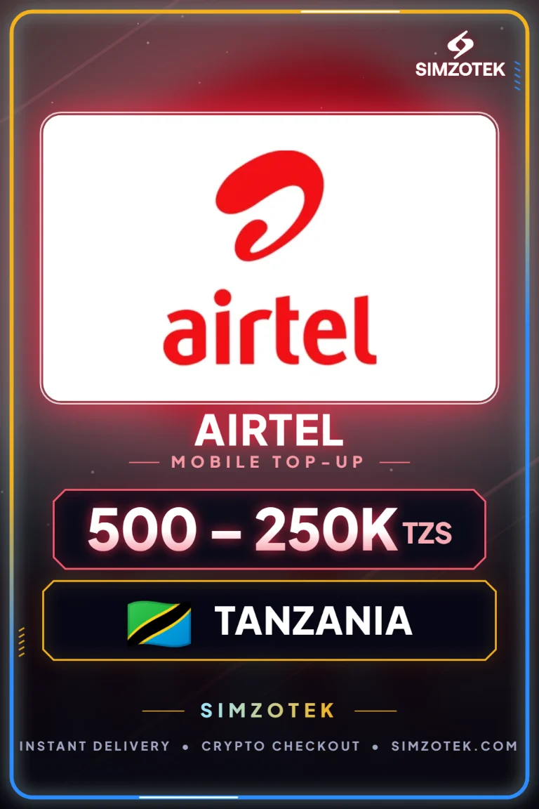 Airtel Mobile Top-Up (Tansania)