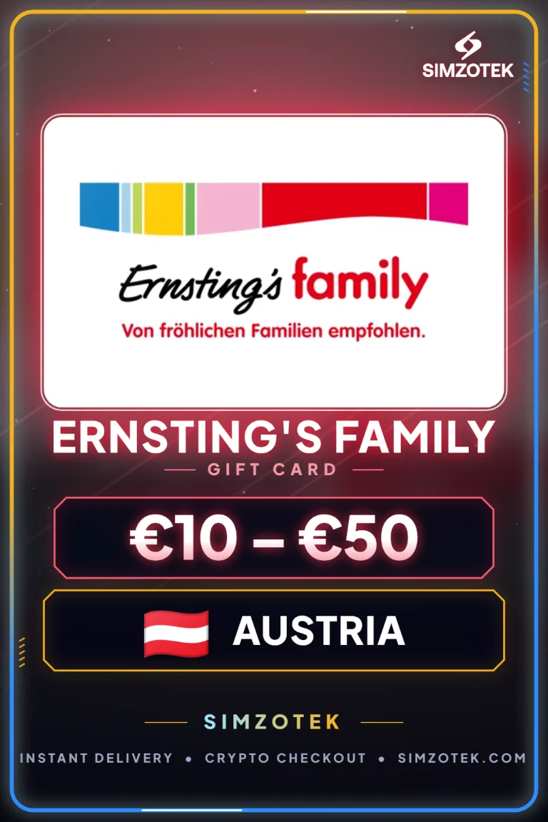 Ernsting's family dovanų kortelė (Austrija)