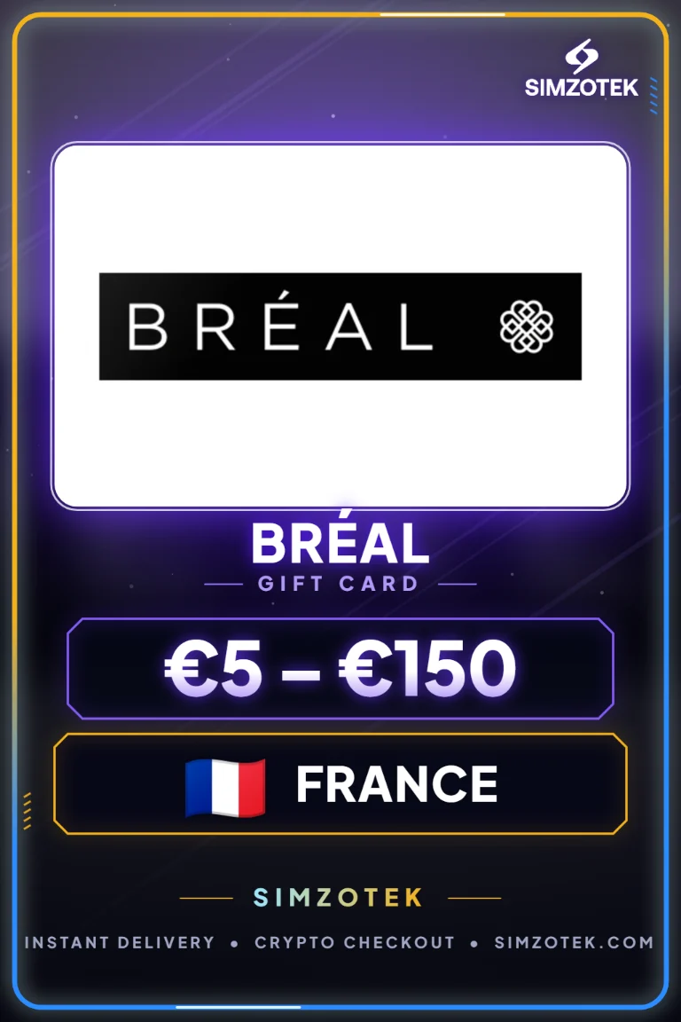 Karta podarunkowa Bréal (Francja)