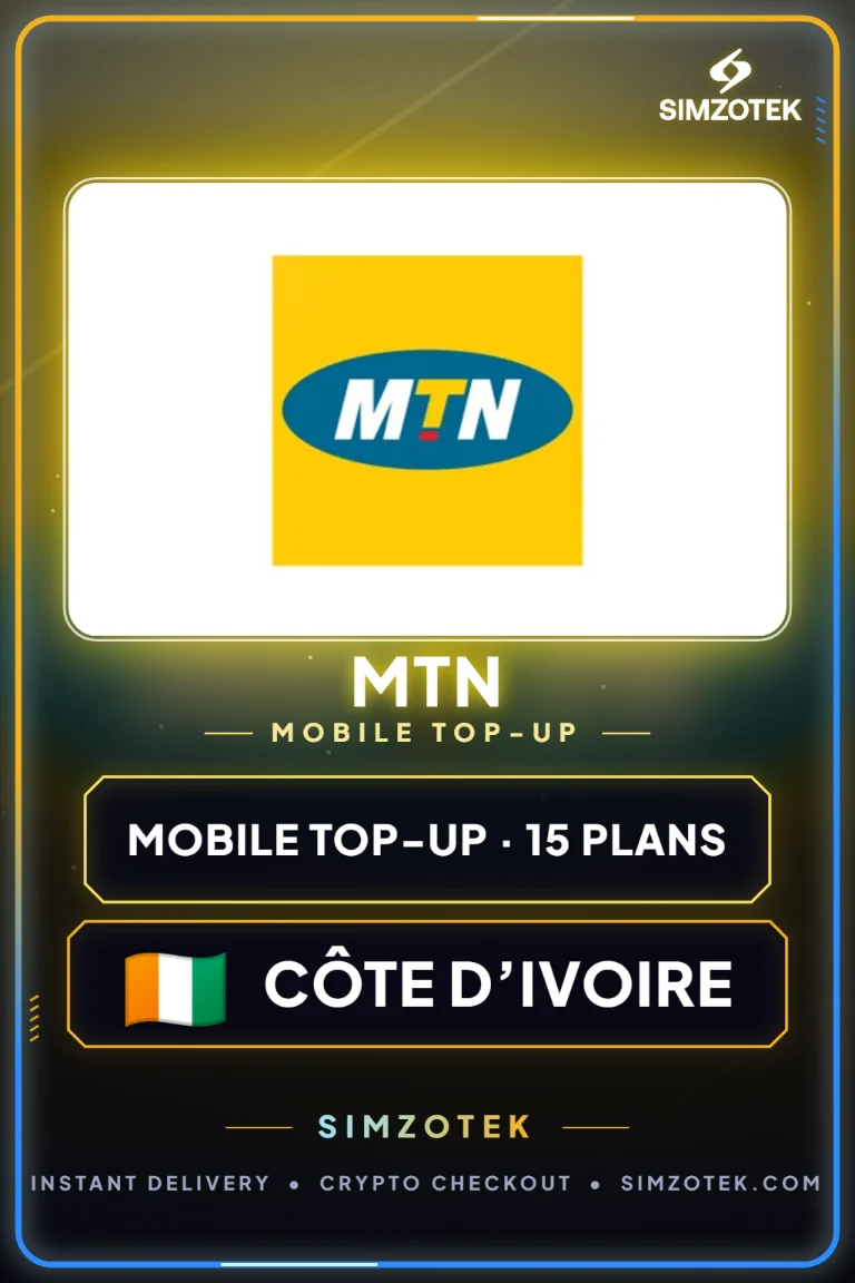 MTN Mobile Top-Up (Côte d’Ivoire)