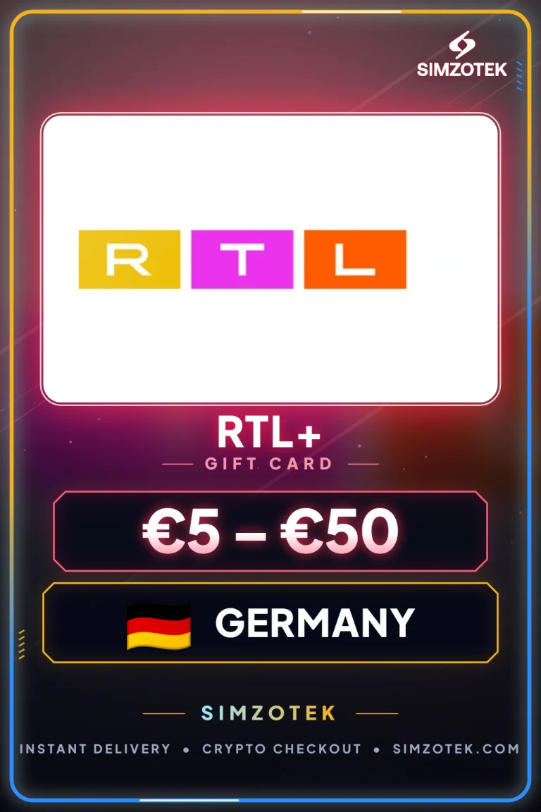 Karta podarunkowa RTL+ (Niemcy)