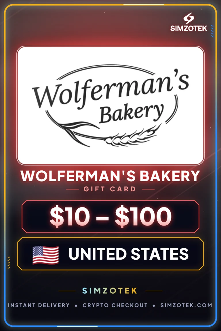 Card cadou Wolferman's Bakery (Statele Unite ale Americii)