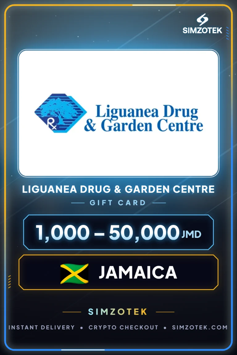 Liguanea Drug & Garden Centre 기프트카드 (자메이카)