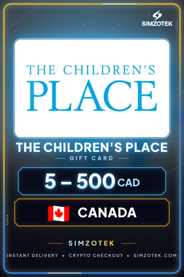 บัตรของขวัญ The Children's Place (แคนาดา)