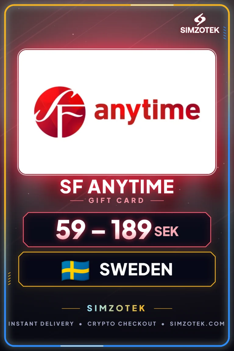 Carta regalo SF Anytime (Svezia)