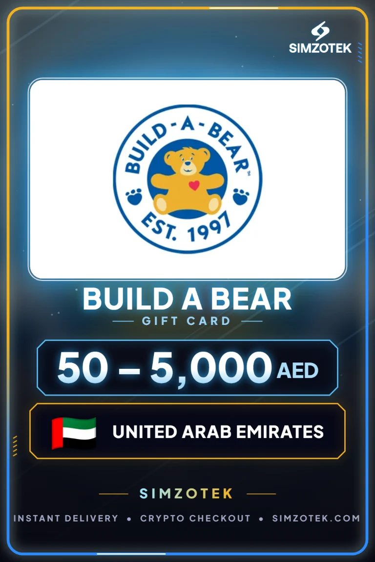 Build A Bear Hediye Kartı (Birleşik Arap Emirlikleri)
