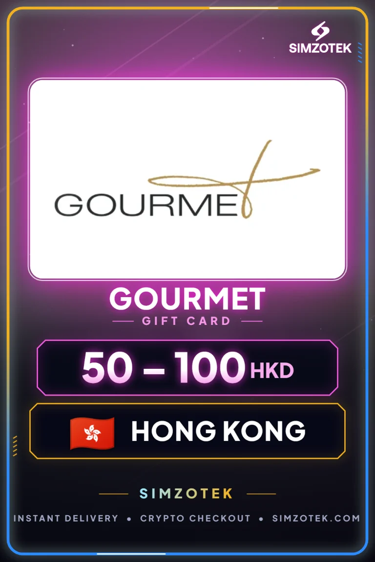 Karta podarunkowa Gourmet (Hong Kong)