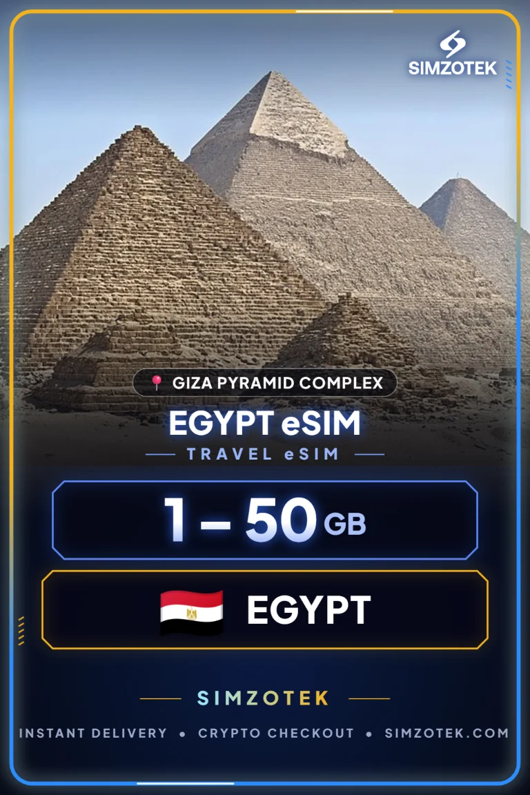 Ägypten eSIM – Datentarife