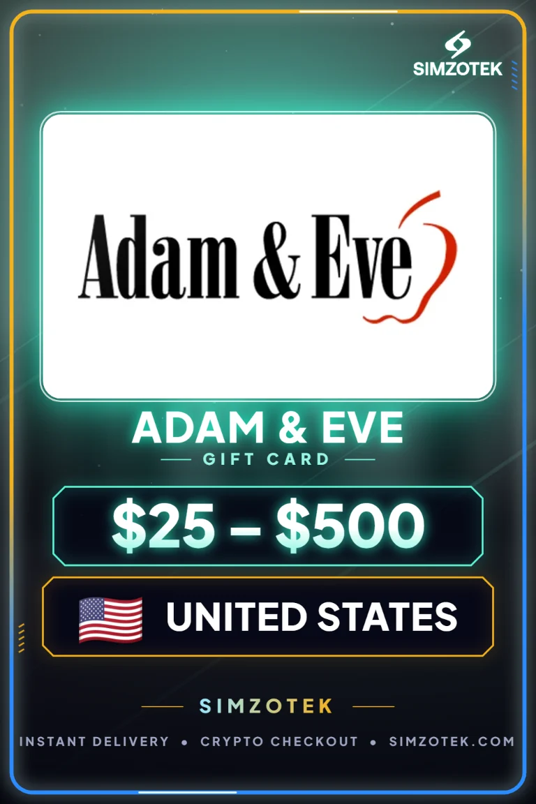 บัตรของขวัญ Adam & Eve (สหรัฐอเมริกา)