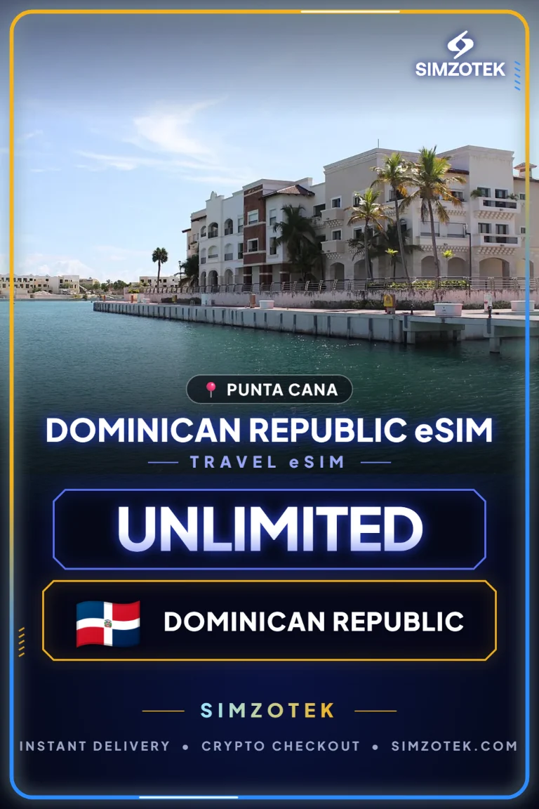 eSIM Dominikana – nielimitowany internet