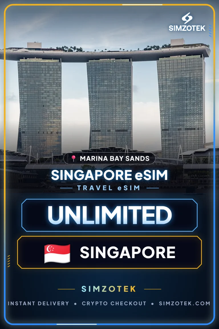 eSIM สิงคโปร์ – เน็ตไม่จำกัด