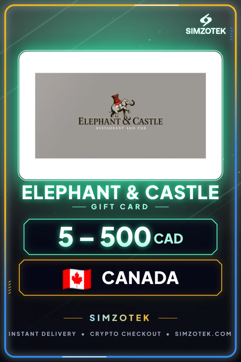 Dárková karta Elephant & Castle (Kanada)