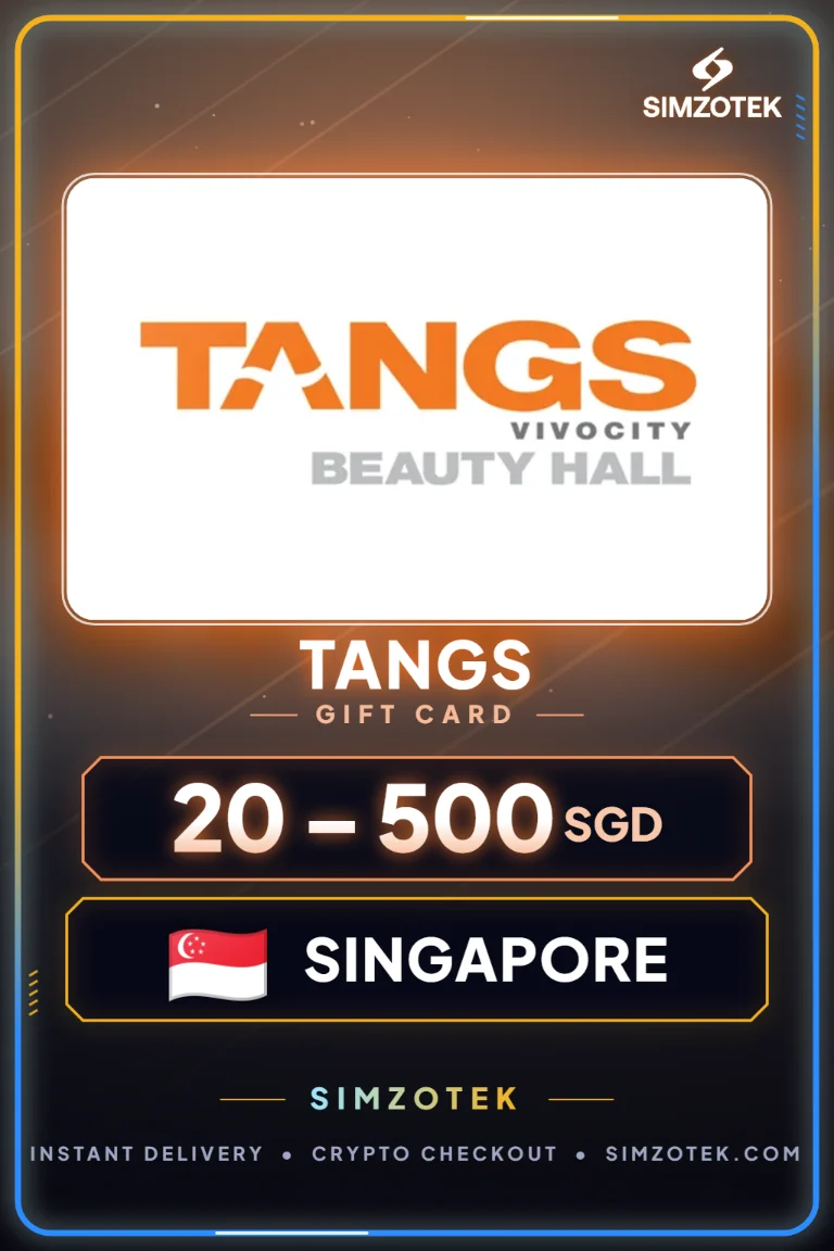 Carta regalo TANGS (Singapore)
