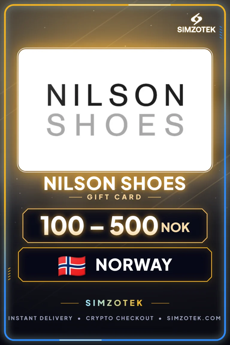 بطاقة هدايا Nilson Shoes (النرويج)
