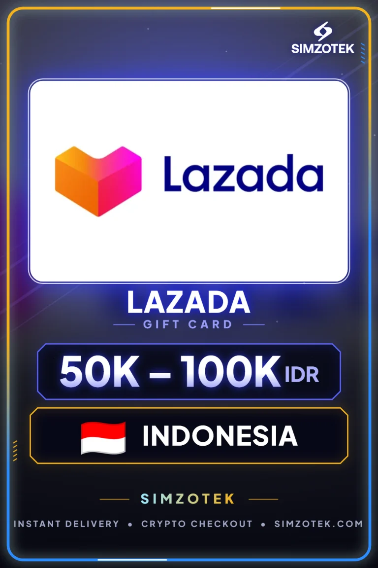 Carta regalo Lazada (Indonesia)