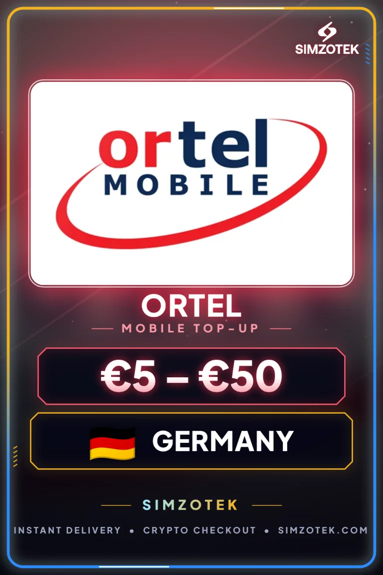 Ortel Prepaid-Guthaben (Deutschland)