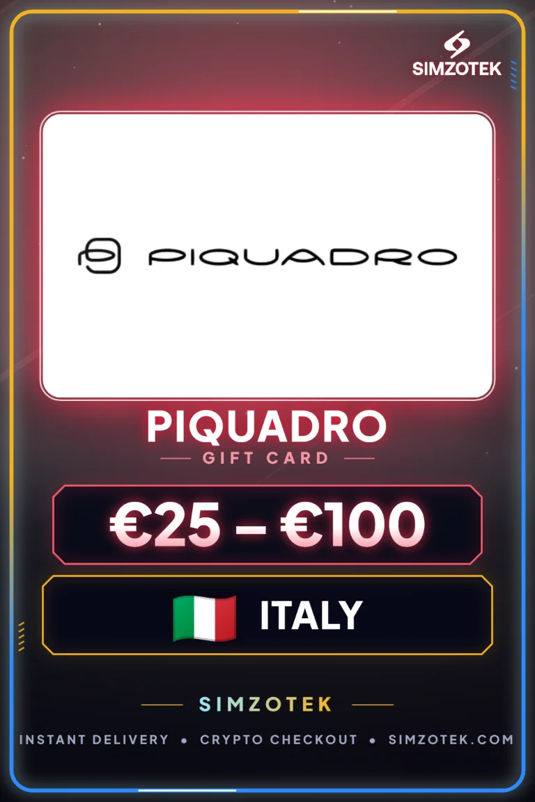 Dárková karta Piquadro (Itálie)