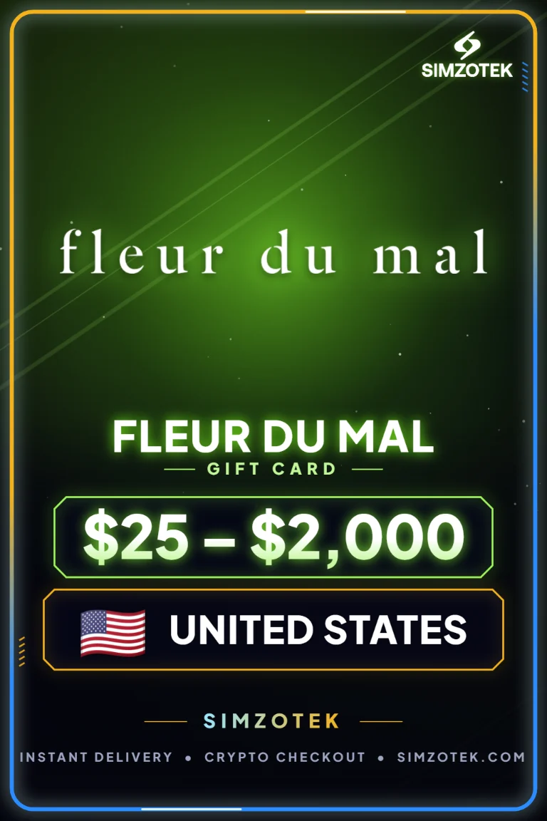 Fleur du Mal Geschenkkarte (Vereinigte Staaten)