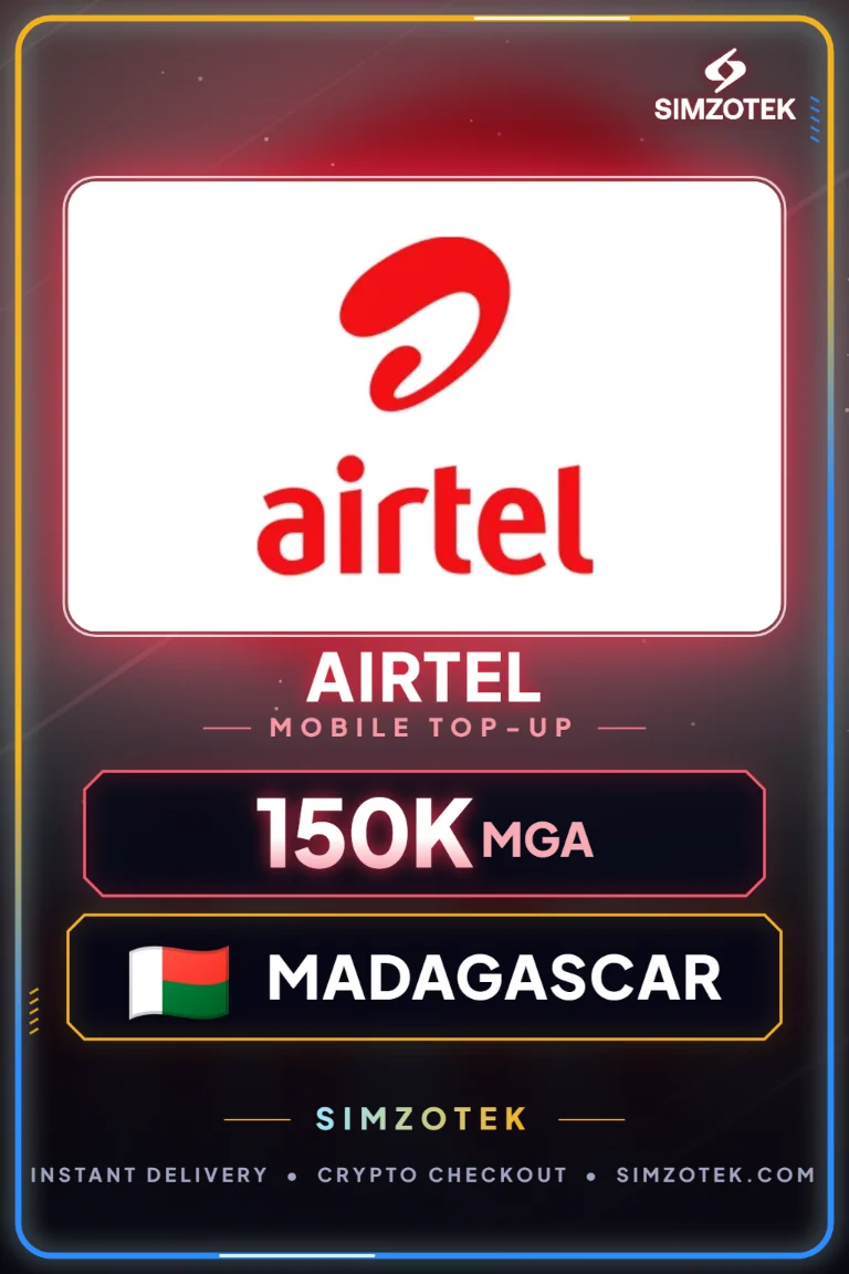 Airtel Mobile Top-Up (Madagaskar)