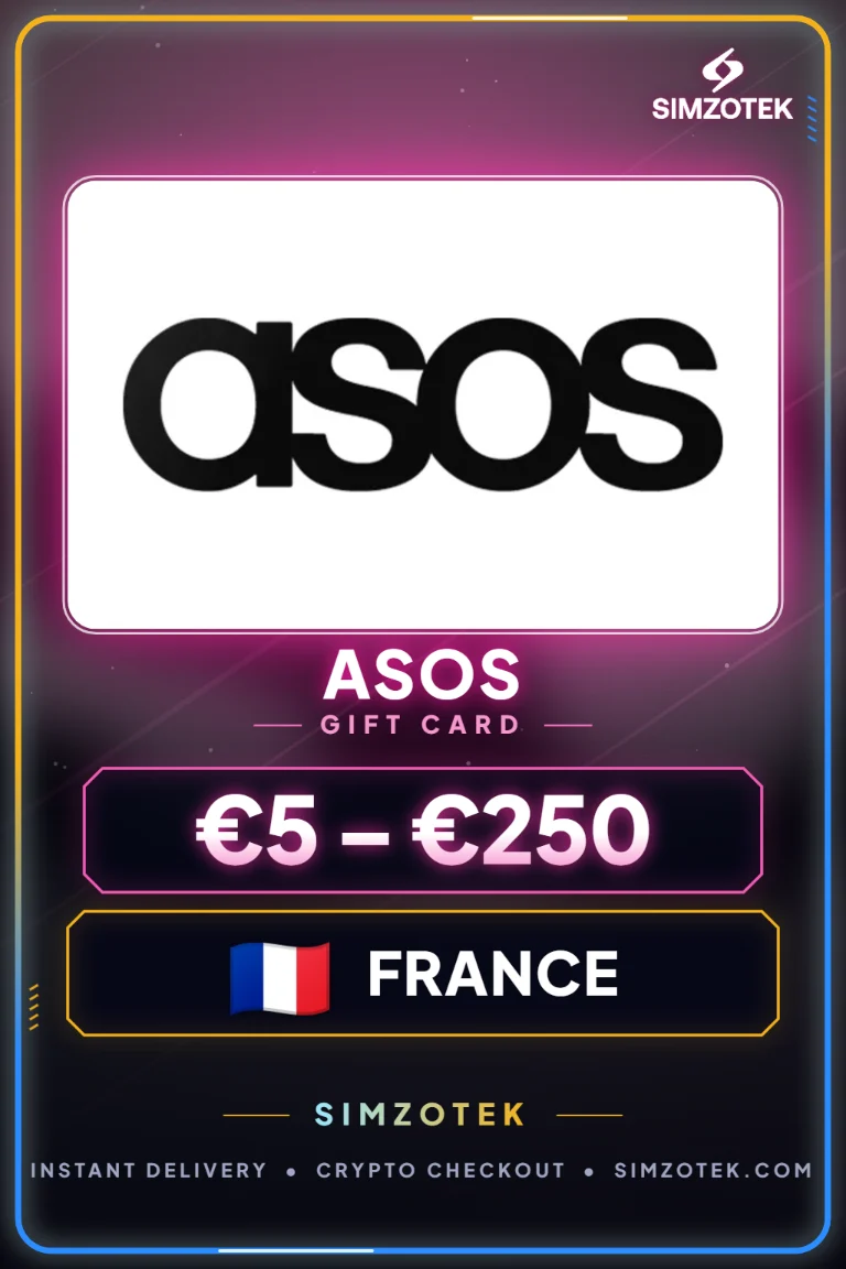 Asos Geschenkkarte (Frankreich)
