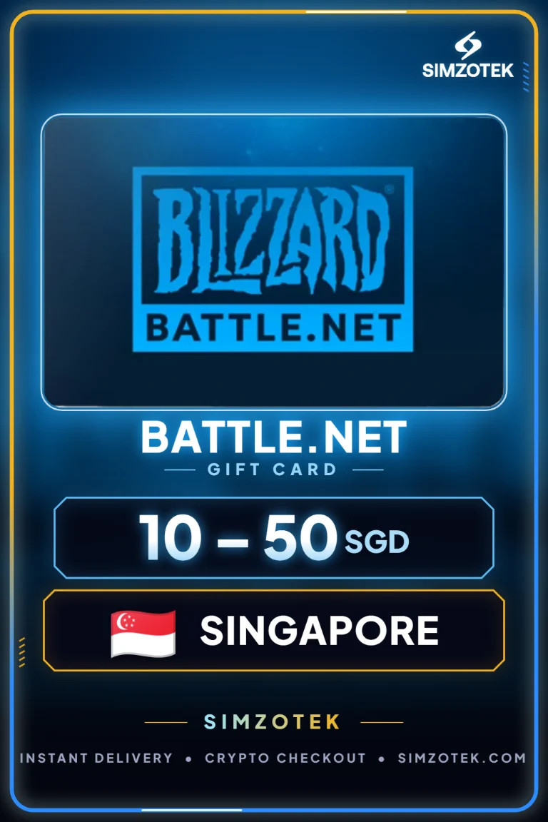 Поклон картица Battle.net (Сингапур)