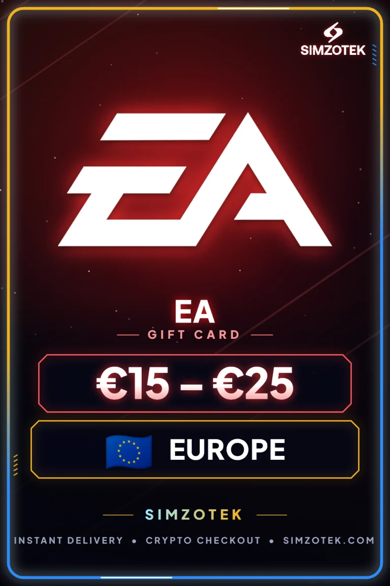 Origin Gift Card Online - EA Cash (Europe)