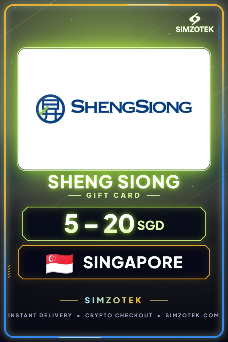 Sheng Siong Gift Card (Singapore)