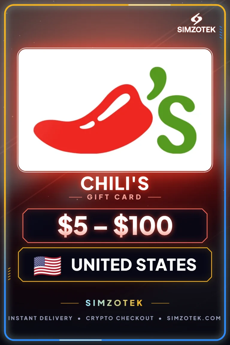 บัตรของขวัญ Chili's (สหรัฐอเมริกา)