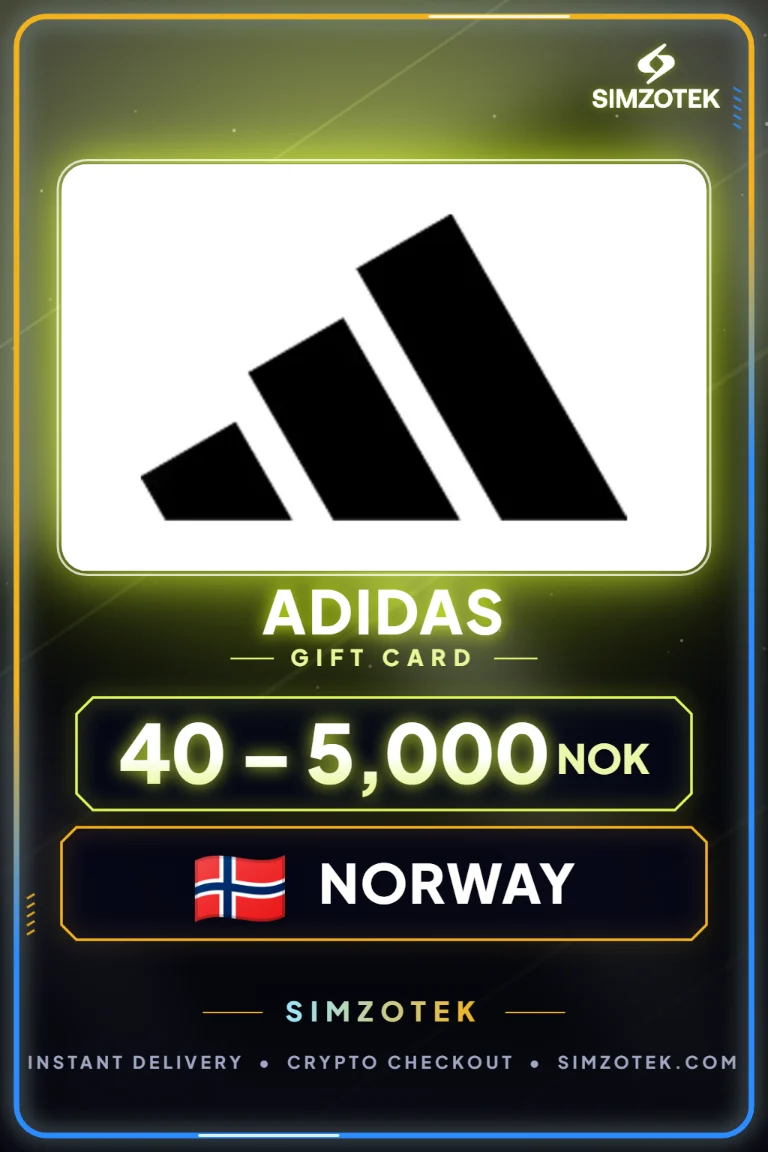 Karta podarunkowa adidas (Norwegia)