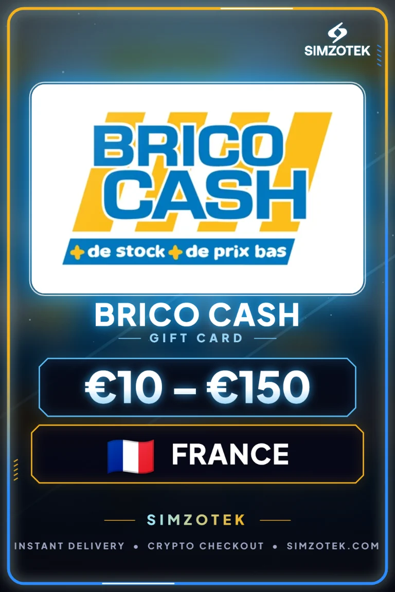 Brico Cash Gift Card (France)