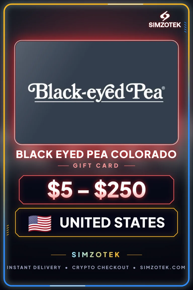Black Eyed Pea Colorado Gift Card (United States)