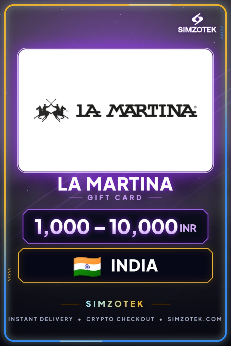 Dárková karta La Martina (Indie)