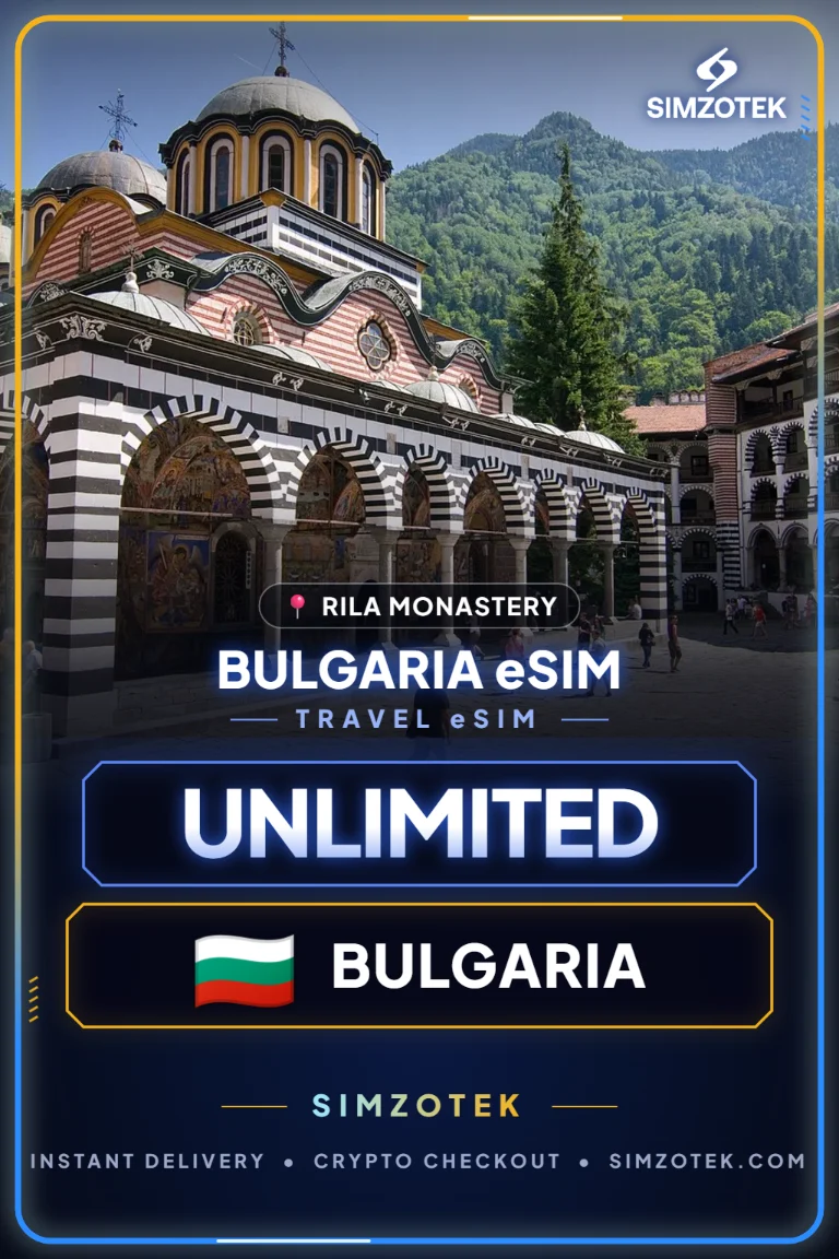 Bolqarıstan eSIM – Limitsiz İnternet