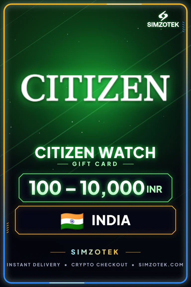 Citizen Watch Geschenkkarte (Indien)