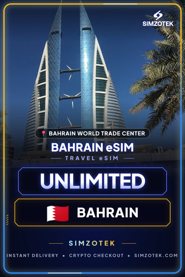 Bahrain eSIM – Unlimited Data