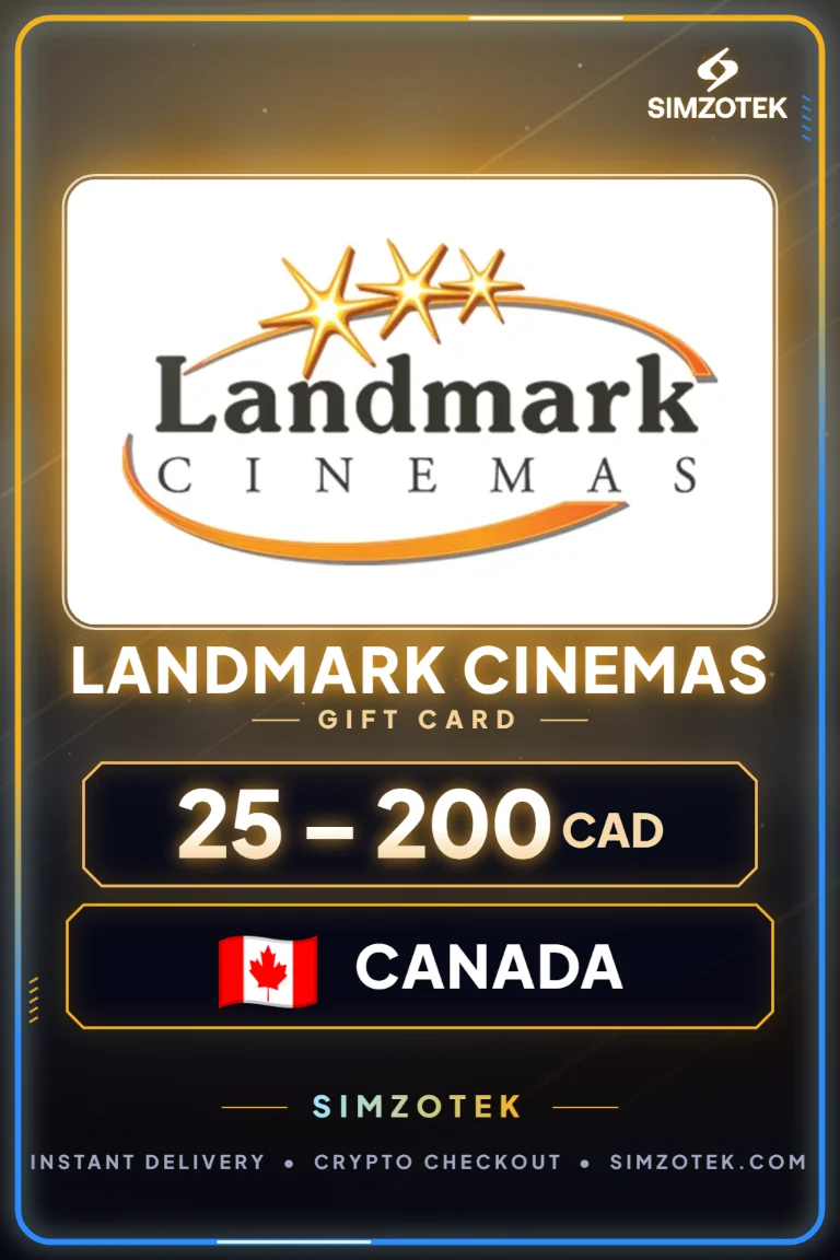 Landmark Cinemas dovanų kortelė (Kanada)