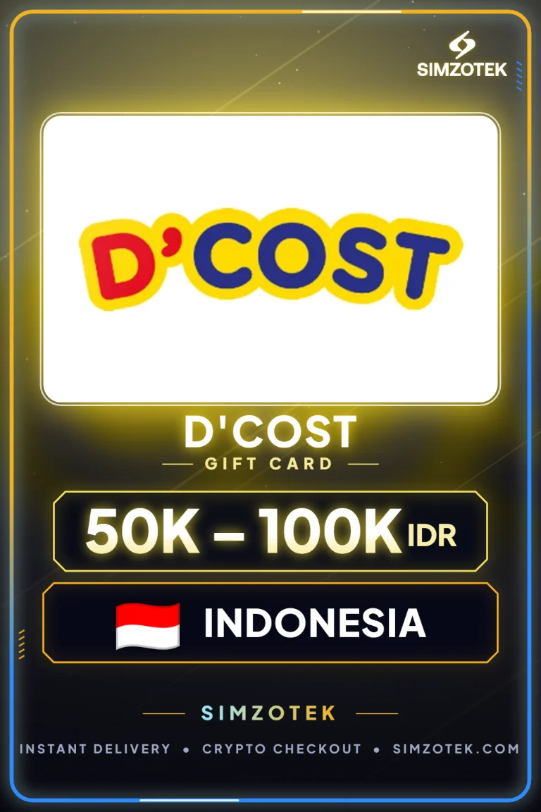 Поклон картица D'Cost (Индонезија)