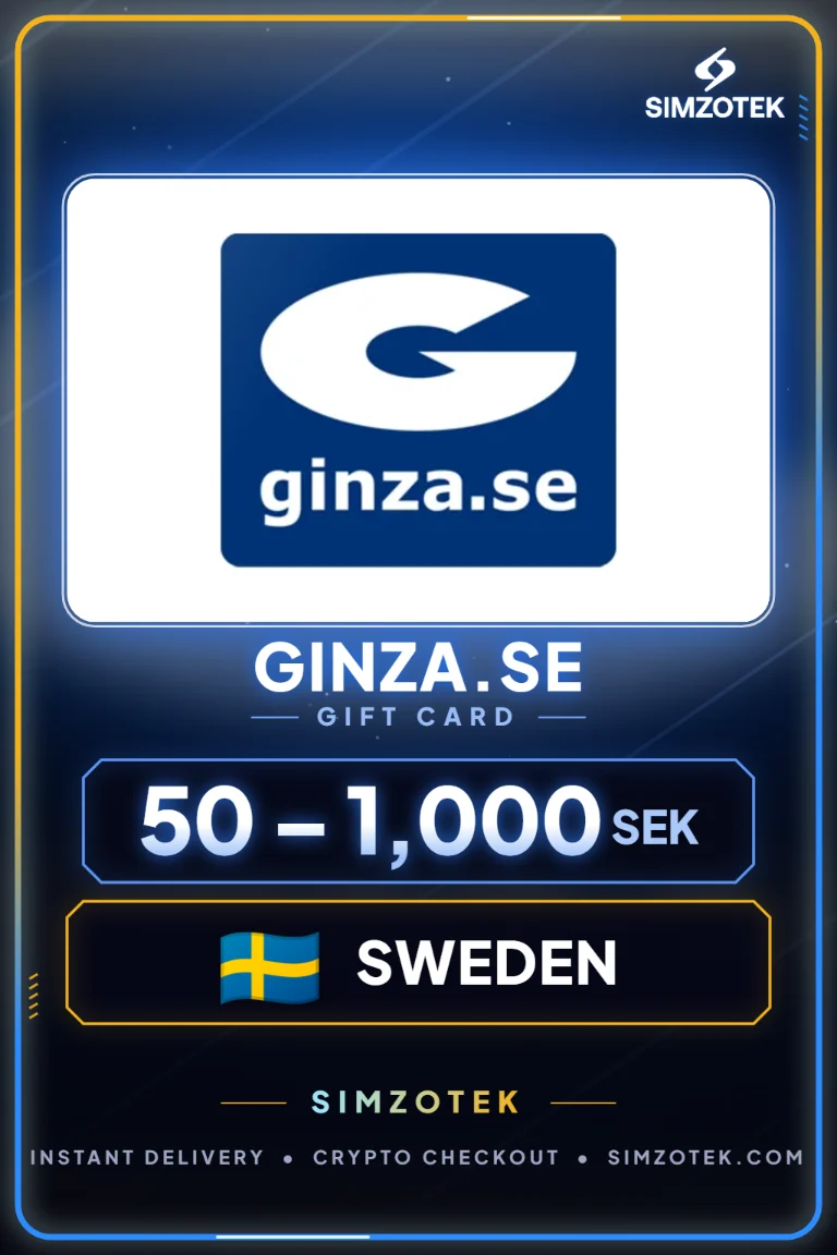 Ginza.se Gift Card (Sweden)