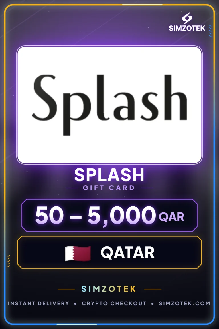 Dárková karta Splash (Katar)