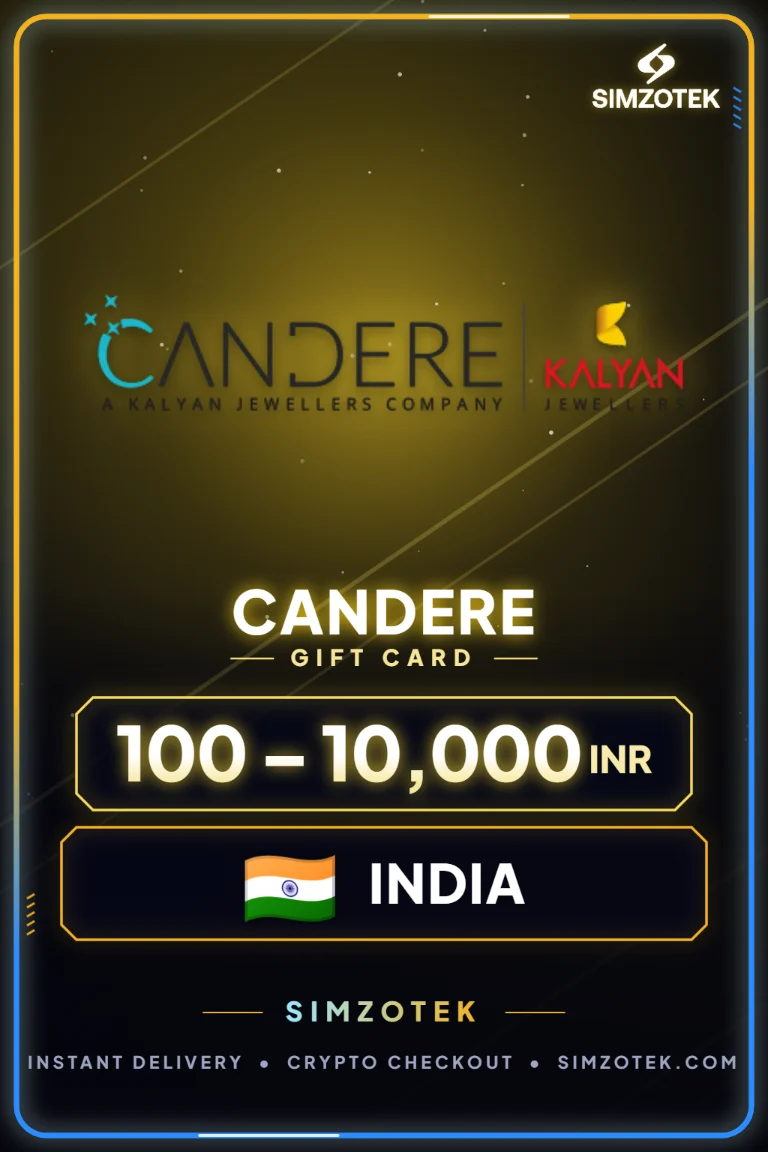 Поклон картица Candere (Индија)