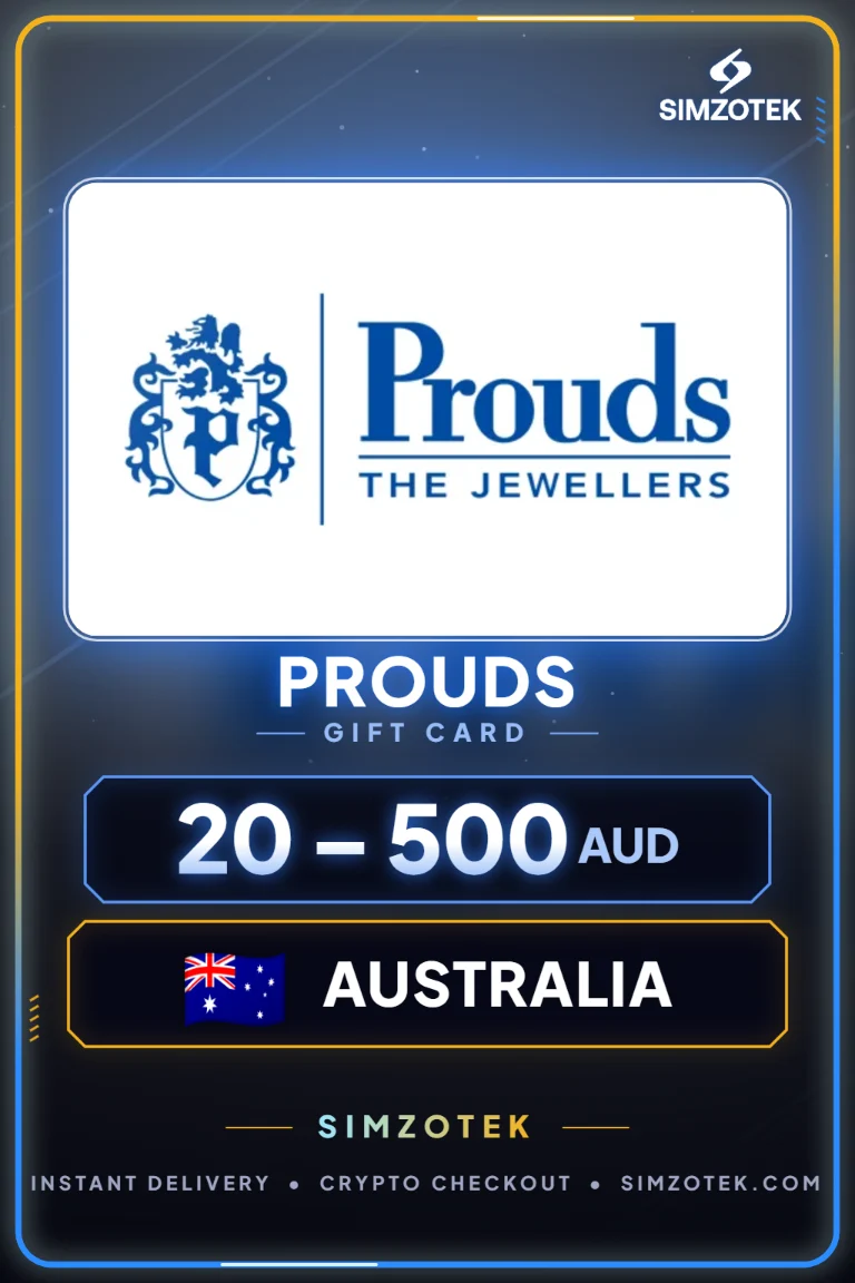 บัตรของขวัญ Prouds (ออสเตรเลีย)