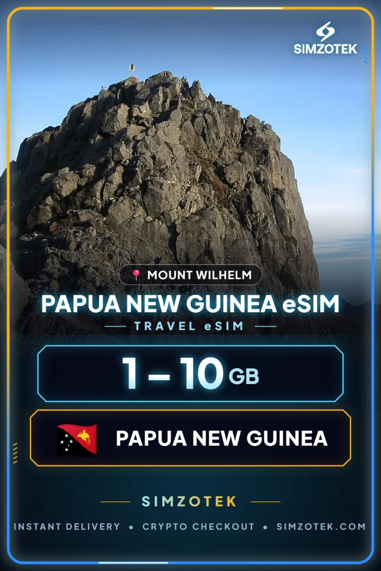 Papua New Guinea eSIM – Data Plans