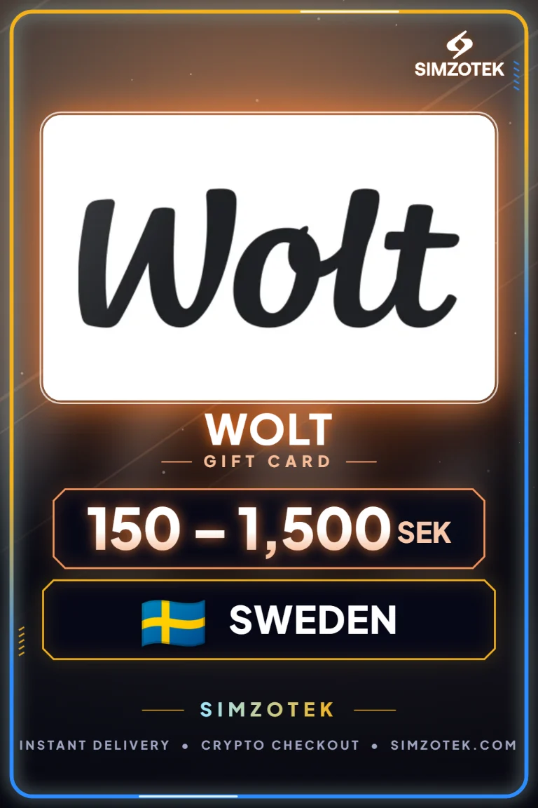 Carta regalo Wolt (Svezia)