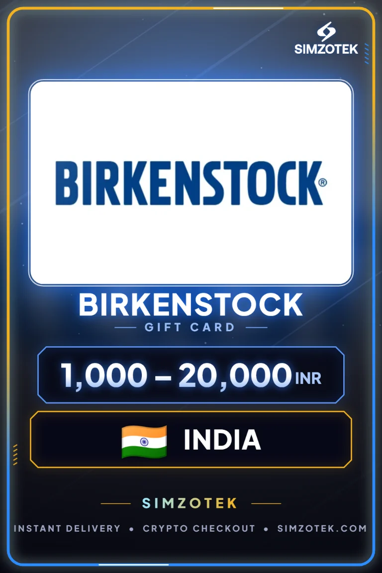 Carta regalo Birkenstock (India)