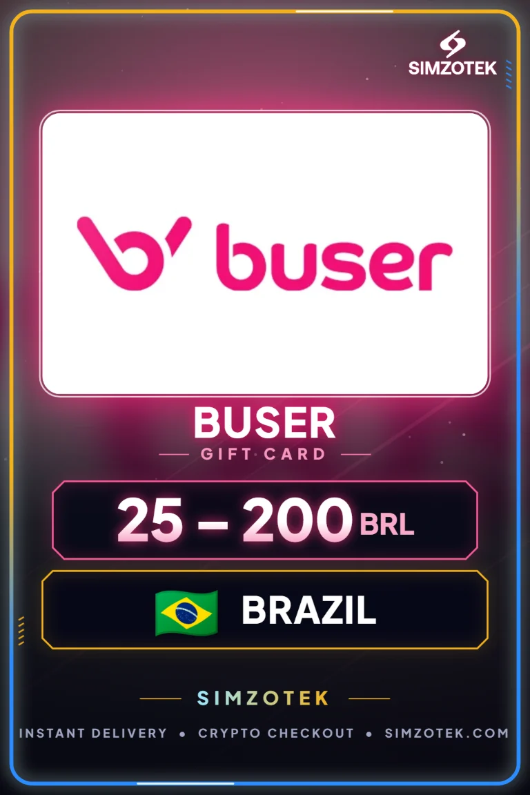 Dárková karta Buser (Brazílie)
