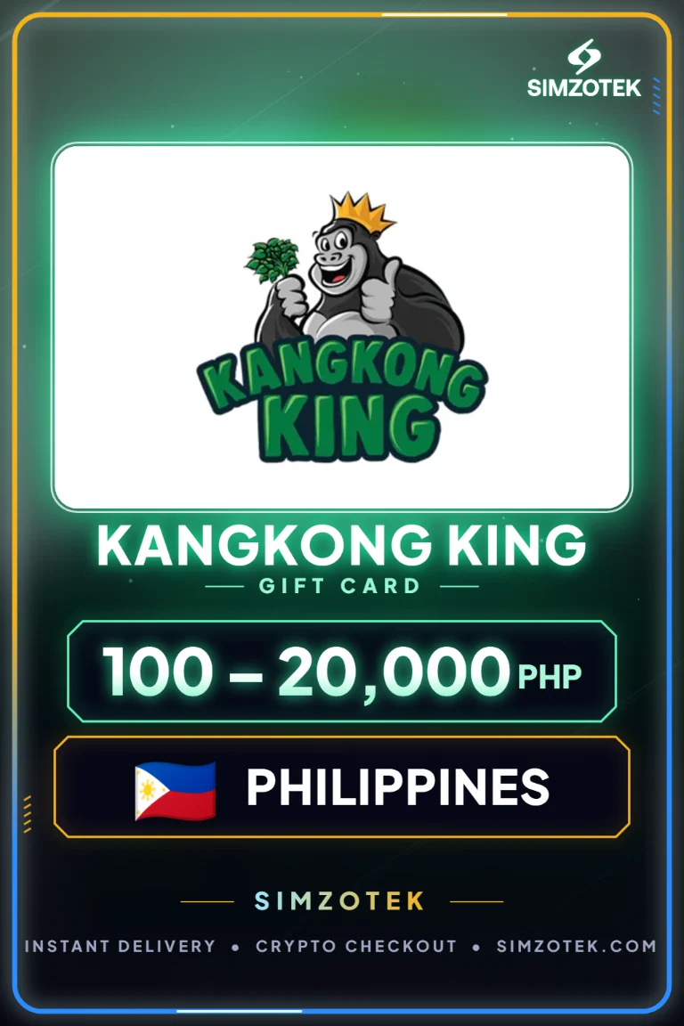 Karta podarunkowa Kangkong King (Filipiny)
