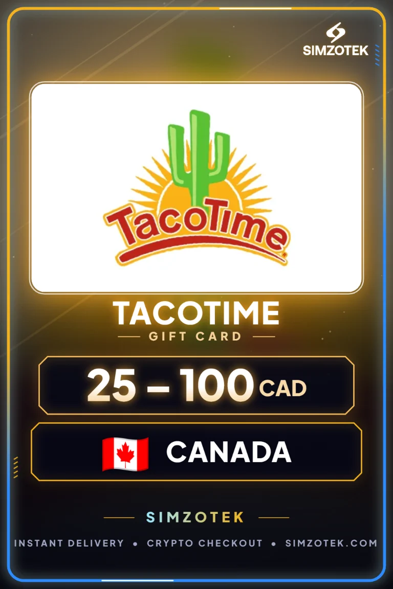 TacoTime Gift Card (Canada)