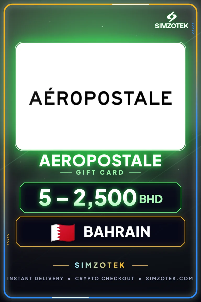 Dárková karta Aeropostale (Bahrajn)