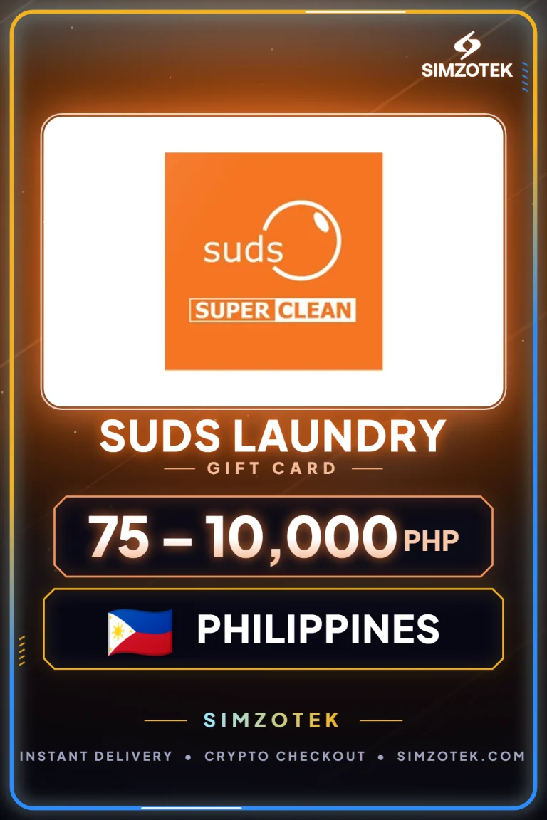 Suds Laundry Geschenkkarte (Philippinen)