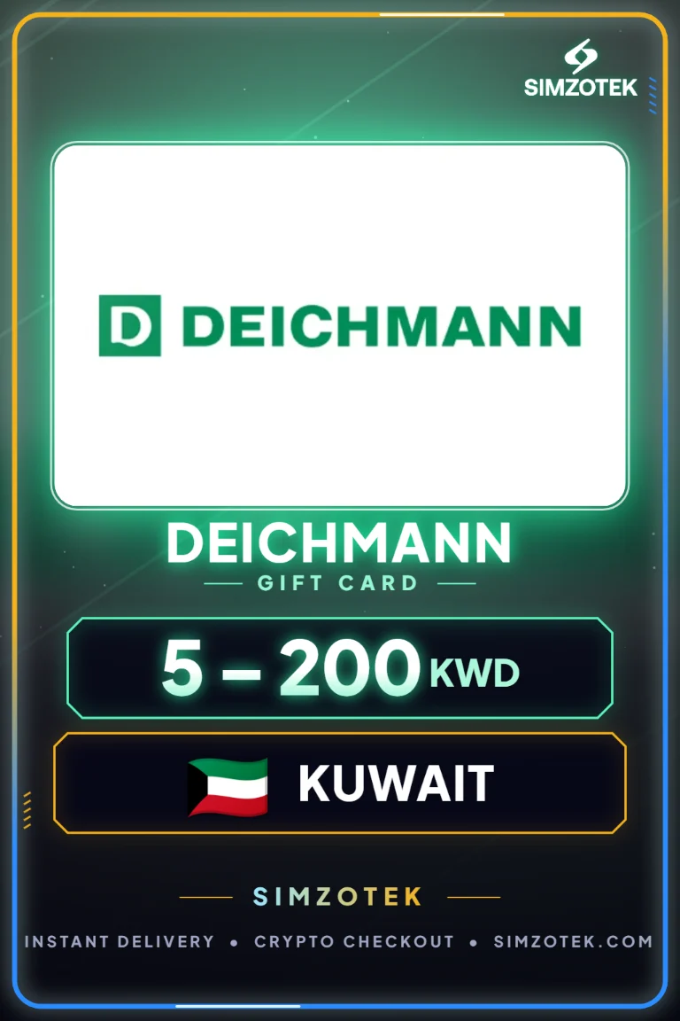 Dárková karta Deichmann (Kuvajt)